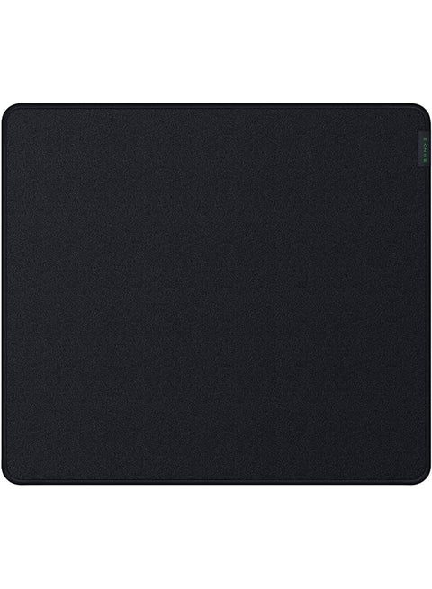 Razer Strider Hybrid Mouse Mat, Soft Base & Smooth Glide, Firm Gliding Surface, Anti-Slip Base, Rollable & Portable, Anti-Fraying Stitched Edges, Water-Resistant, Large - Black