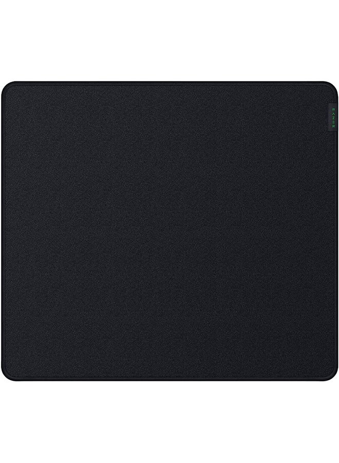 RAZER - Razer Strider Hybrid Mouse Mat, Soft Base & Smooth Glide, Firm Gliding Surface, Anti-Slip Base, Rollable & Portable, Anti-Fraying Stitched Edges, Water-Resistant, Large - Black - Image 1