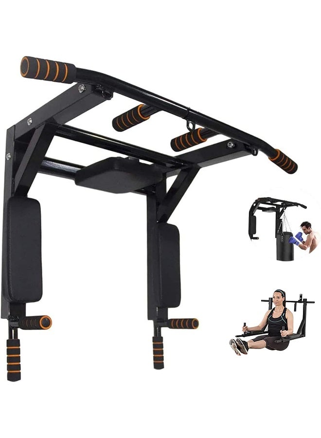 لايف توب قضيب تمارين العقلة يثبت على الحائط لتمارين العقلة بقبضة متعددة، مع قضيب تمارين القوة والتمارين، مجموعة باور تاور 11كيلوجرام - Image 1