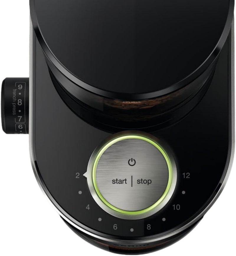 BRAUN Coffee Grinder, 110W, 220g Bean Container Capacity, 15 grind Setting, Drip Filter, Overheat Protection 0.22 kg 110 W KG7070 Silver - Image 3