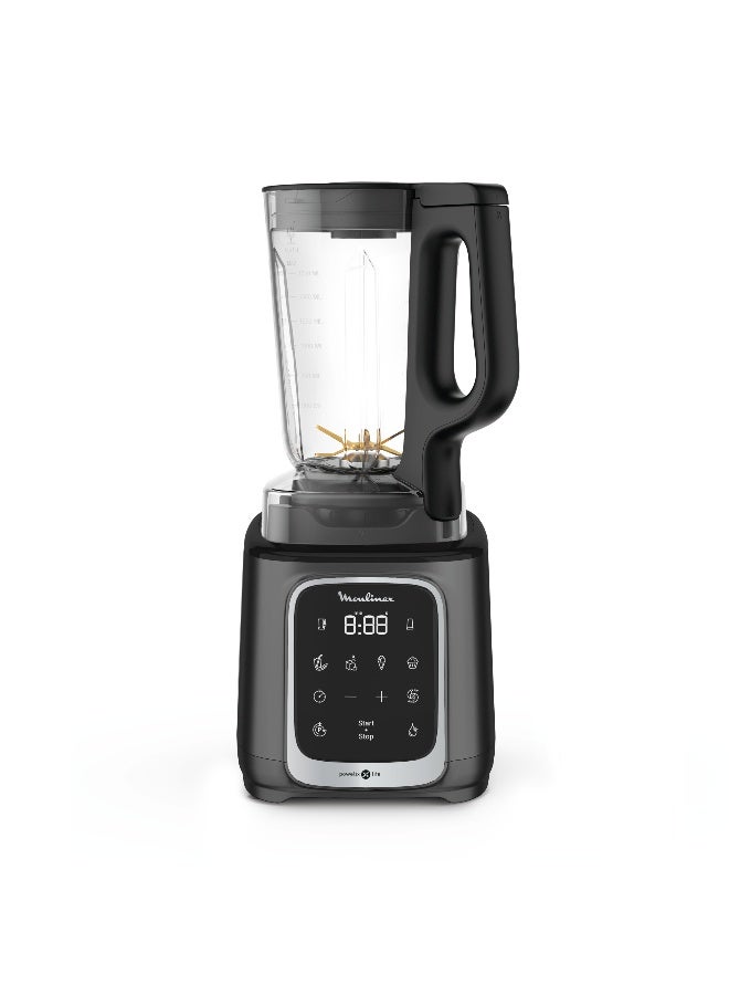 مولينكس خلاط عالي السرعة مع 6 شفرات 1.75 L 1600 W LM91HD27 أسود/ فضي - Image 3