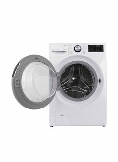 إل جي غسالة تحميل أمامي تعمل بالبخار مع اتصال واي فاي WF1510WHT أبيض  - Image 2