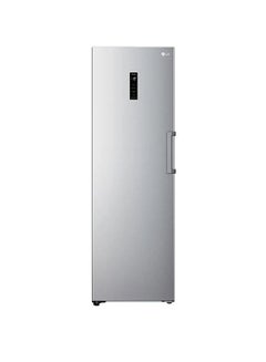 إل جي فريزر عاكس عمودي بباب واحد مقاس 11.4 قدما مكعبة مع تبريد خطي 324 L 265 kW LF131BBSIT فضي  - Image 1
