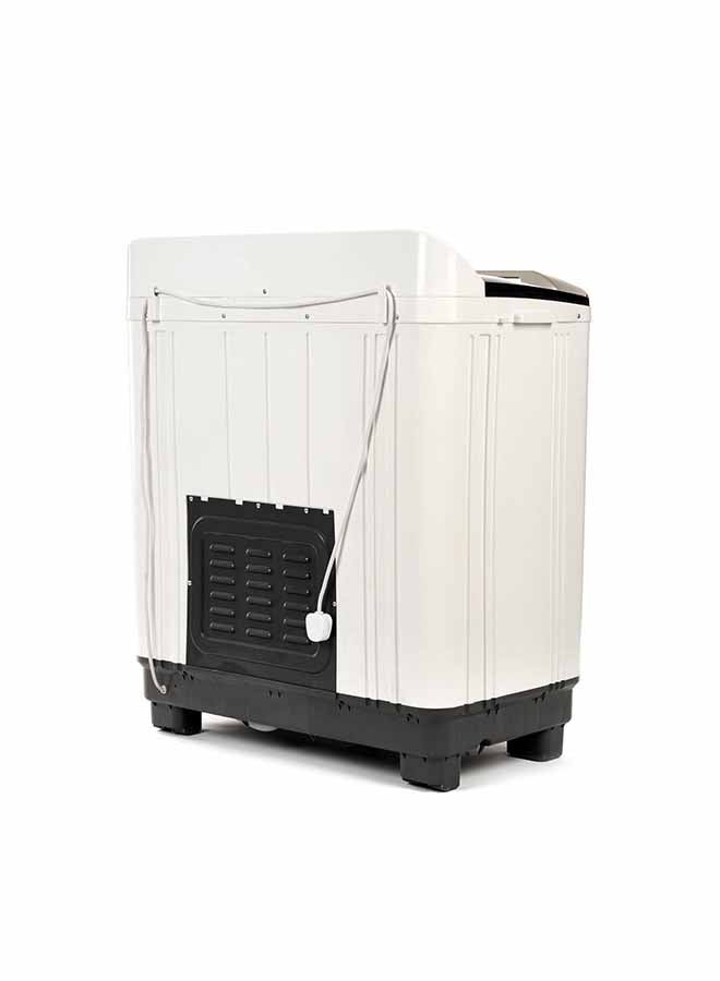 توشيبا غسالة ملابس مزدوجة VH-K110WBB أبيض/ أسود  - Image 3