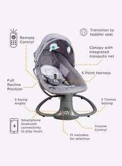 Multifunctional Baby Rocker With Remote, 0 - 36 Months - pnsku/N51367933A/45/_/1724247087/8a5080f4-e374-474a-ba55-6364a7afba60