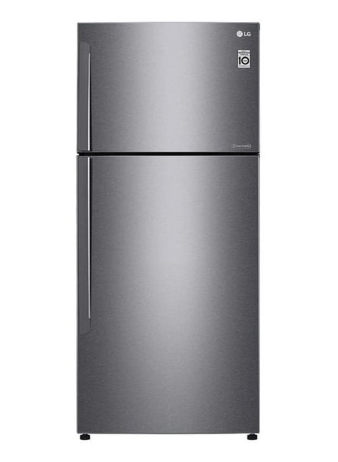 509L Net Capacity, Top Mount Double Door Refrigerator With Smart Inverter Compressor, Door Cooling, Multi AirFlow 495 kW GN-C782HQCL Dark Graphite