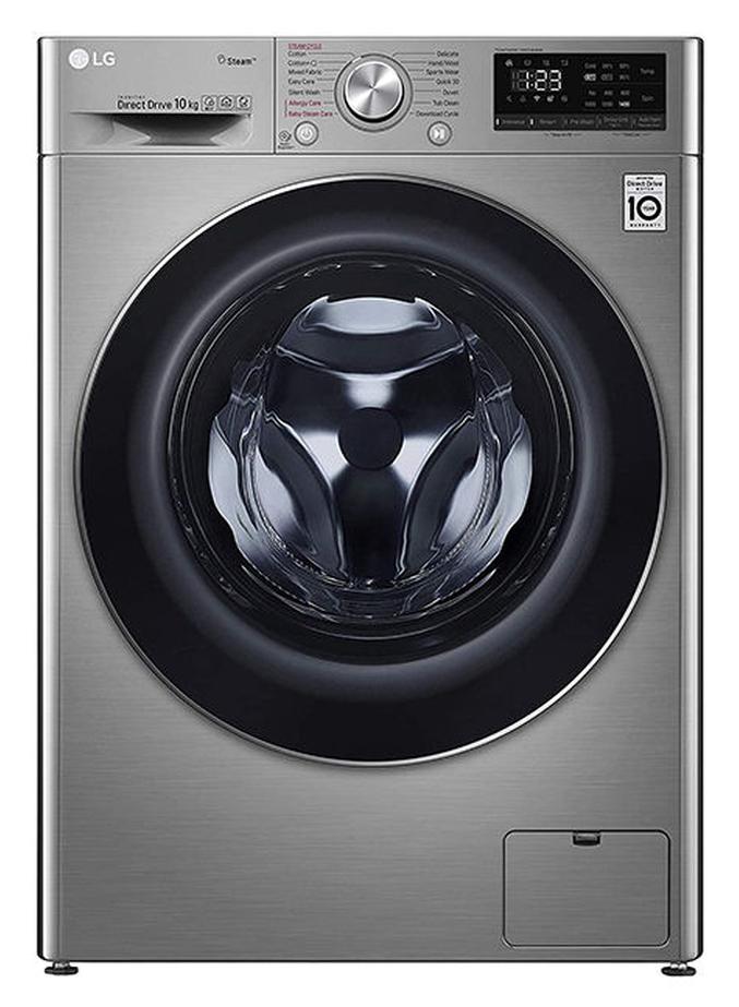 1400 RPM Front Load Washing Machine 1795 W F4V5RYP2T Stainless Silver