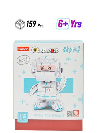 M38-B0761W 159-Piece Qbricks Space Robot 159 6+ Years - pnsku/N51375971A/45/_/1749117482/75740908-b035-447b-84ae-9e452f38595a
