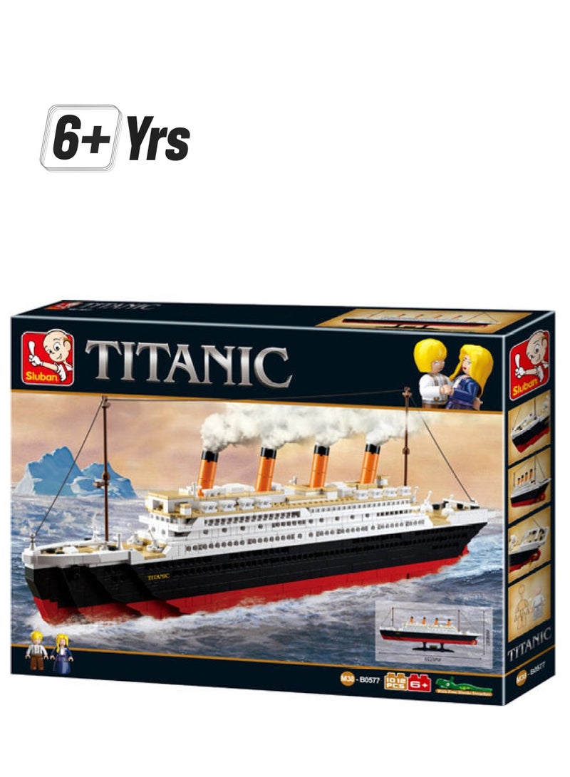 Sluban - M38-B0577 1012-Piece Titanic Building Tool 1012 6+ Years - Image 1
