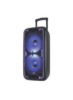 JVC Portable Trolley Bluetooth Speaker With 1600W PMPO Powerfull Output Bluetooth And 2 Microphones XS-N518PB Black  - Image 2
