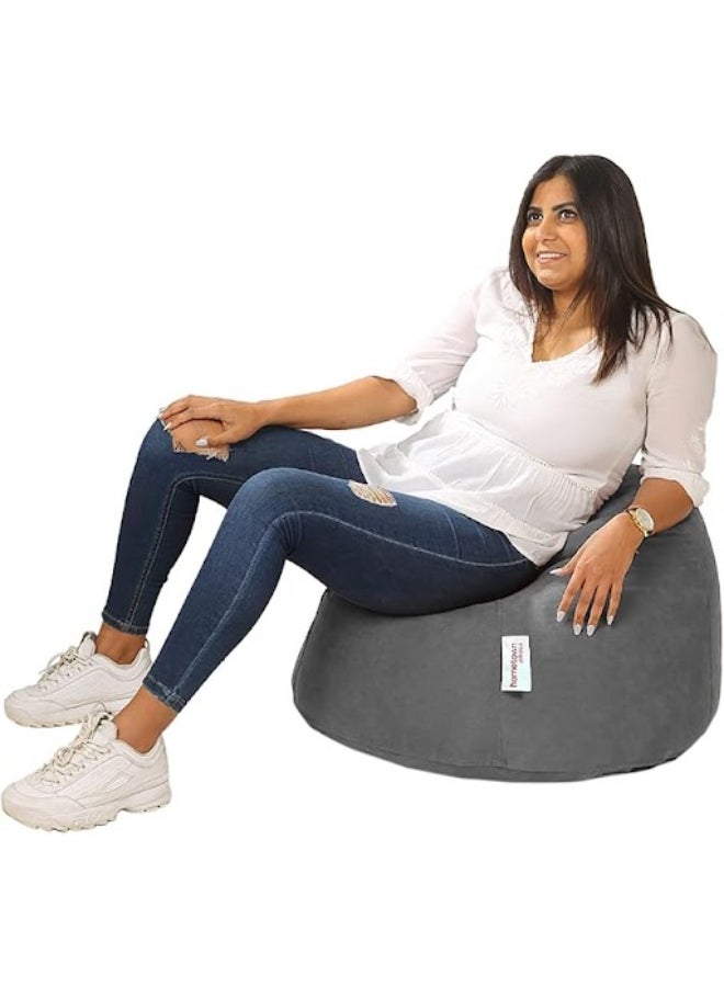 Hometown - Sabia Plain-Regular  Beanbags Gray Regularcm - Image 1