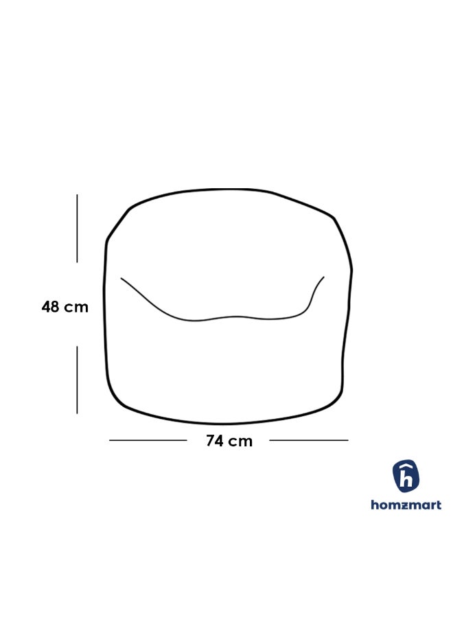 Sabia Plain-Regular  Beanbags Navy Bue
