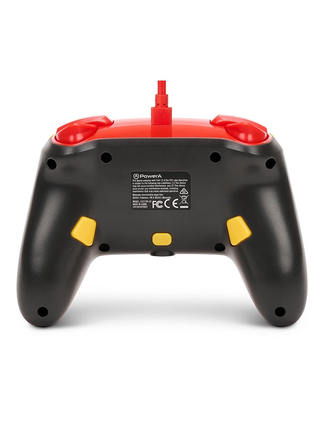 PowerA PowerA Enhanced Wired Controller for Nintendo Switch - Oran Berry Pikachu, Nintendo Switch - OLED Model, Gamepad, Game controller, Wired controller, Officially licensed - Image 3