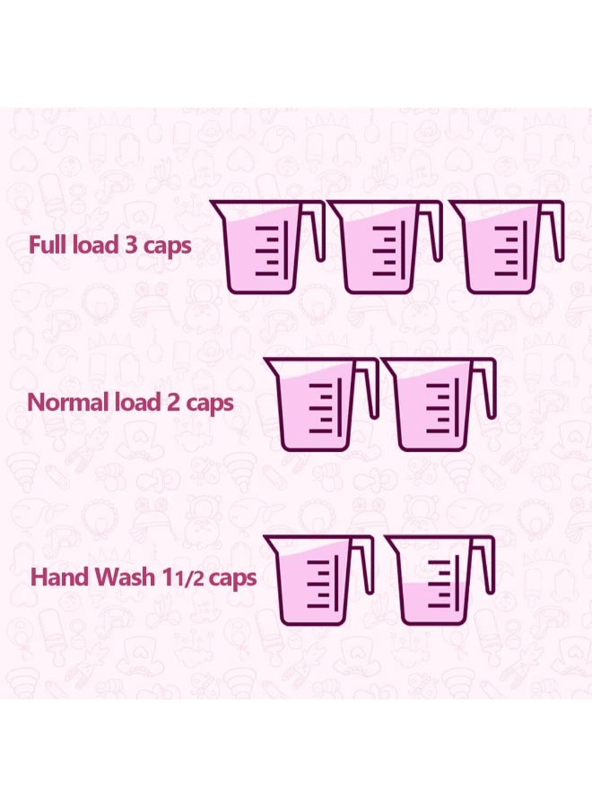 Cool & Cool Baby Laundry Detergent 2 Liters - Gentle, Effective and Thorough Cleaning, Dye Free & Bleach Free,Safe for Babies and Kids  - Image 5