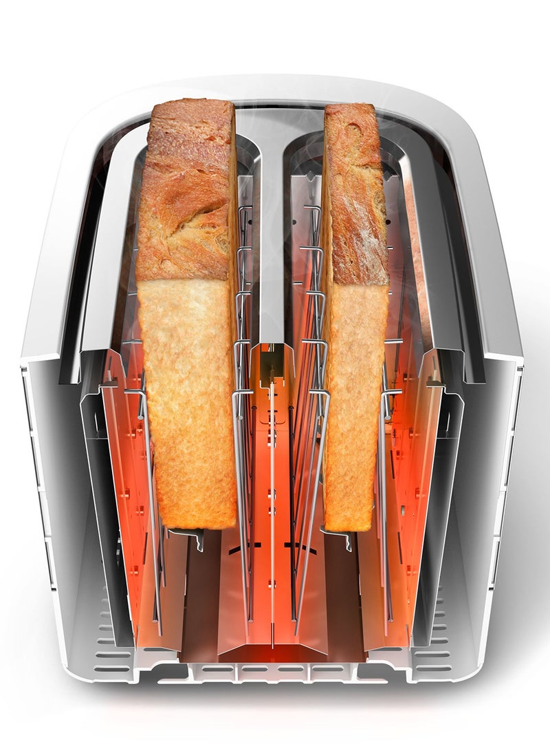 2-Slot Viva Metal Toaster 950 W HD2637/11 Rose Gold/White - pnsku/N51379826A/45/_/1707389962/92654c15-24bb-42a9-9cfd-2ba3f1fd4a72