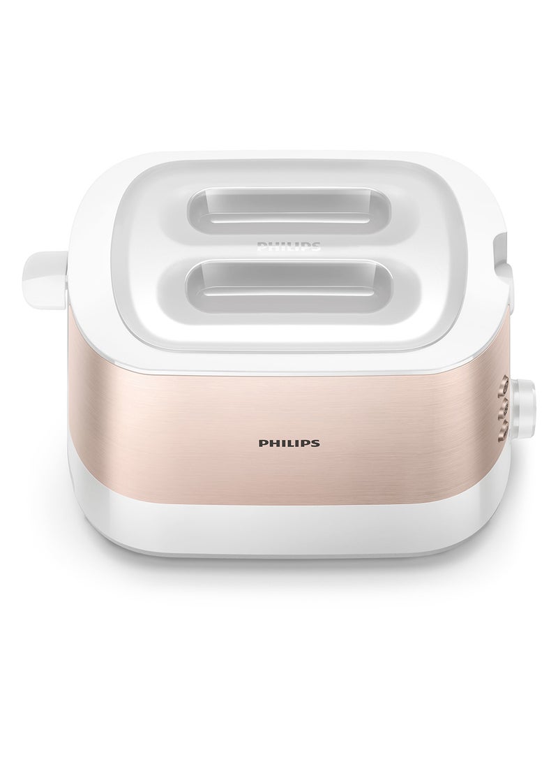 2-Slot Viva Metal Toaster 950 W HD2637/11 Rose Gold/White - pnsku/N51379826A/45/_/1707389964/d652b6ca-6653-4d6a-a4d5-dffd58df3577