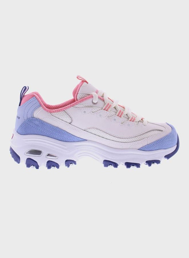 SKECHERS Women's D'Lites Low Top Sneakers Multicolour  - Image 2