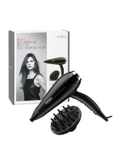 Hair Dryer Turbo Smooth 2200 | Powerful Dryer With Adjustable Speed Settings | Multiple Heat Settings For Customized Styling | Ionic Technology Reduces Frizz And Enhances Shine | D572DSDE Black - pnsku/N51405752A/45/_/1720096393/a9f011a1-d938-44d5-af99-8d5dc66f5c03