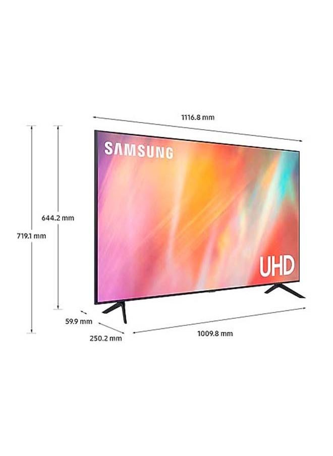 Samsung 50-Inch Crystal UHD 4K Flat Smart TV (2021) UE50AU7100 Black - Image 3