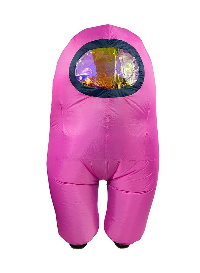 Among Us Inflatable Adult Costume Pink     10514 - Image 1