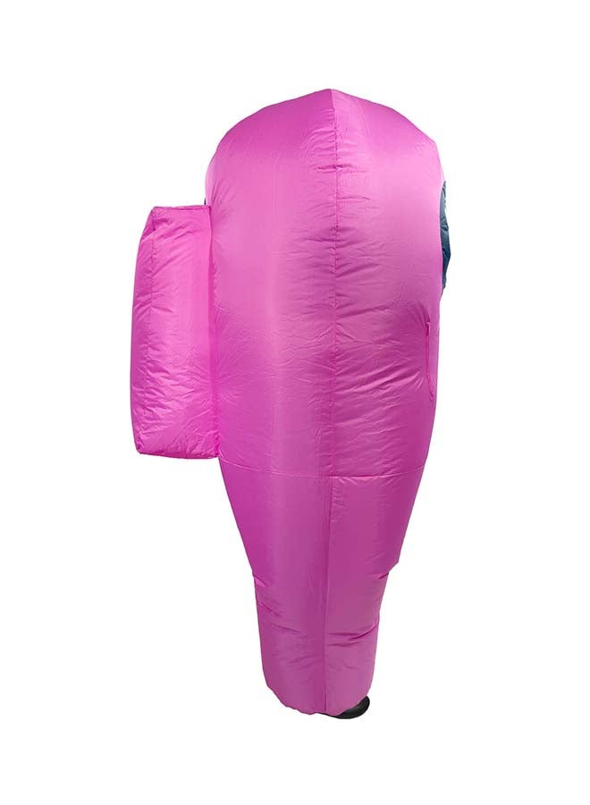 Among Us Inflatable Adult Costume Pink     10514 - Image 3