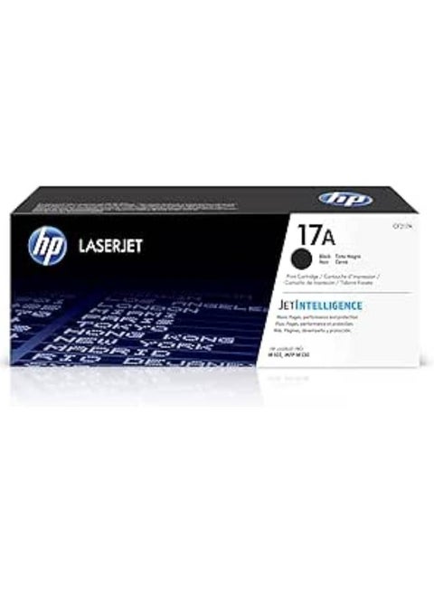 خرطوشة حبر متوافقة مع طابعة إتش بي طراز 17A- CF217A أسود