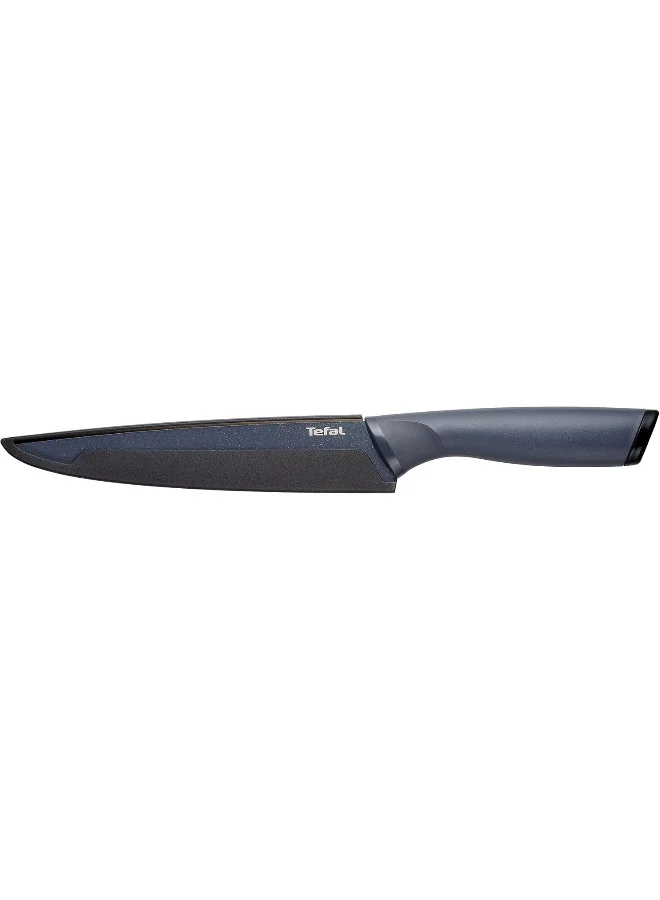 Tefal Slicing Knife With Cover Grey 20cm