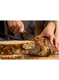 Tefal TEFAL Ice Force Bread Knife | 20 cm | Kitchen Knife | German Stainless Steel Blade | Long-Lasting Cutting Performance and Sharpness | Dishwasher safe | Black | 2 Years Warranty | K2320414 Black 20cm  - Image 4