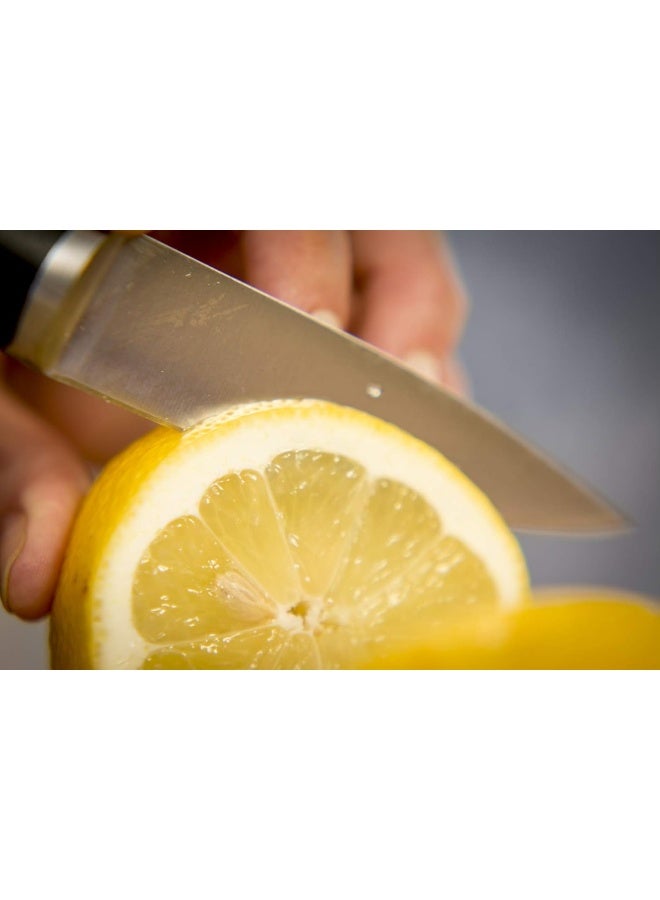 تيفال TEFAL سكين تقشير Ice Force | 9 سم | سكين مطبخ | شفرة فولاذ ألماني مقاوم للصدأ | أداء حاد وطويل الأمد | قابلة للغسل في غسالة الأطباق | أسود | ضمان لمدة سنتين | K2320514 أسود 9سم - Image 3