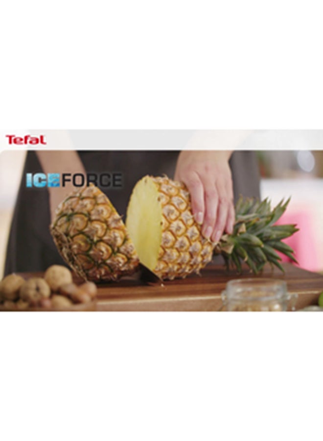 Tefal - Ice Force Set Of 4 Steak Knives Black 11cm - Image 1