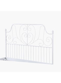 Home Box Ec-P-Stova Isabella 150X200 Metal Bed- White  - Image 1
