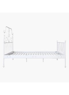 Home Box Ec-P-Stova Isabella 150X200 Metal Bed- White  - Image 5
