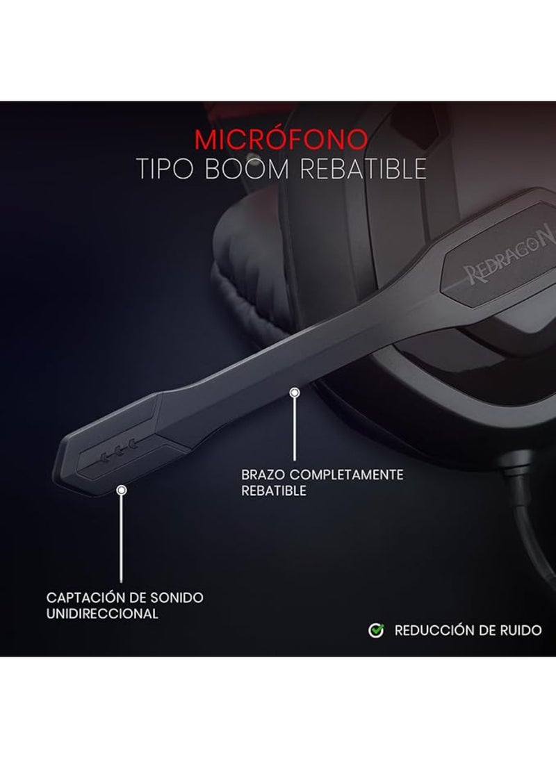REDRAGON Ares H120 Gaming Headset Wired  - Image 5