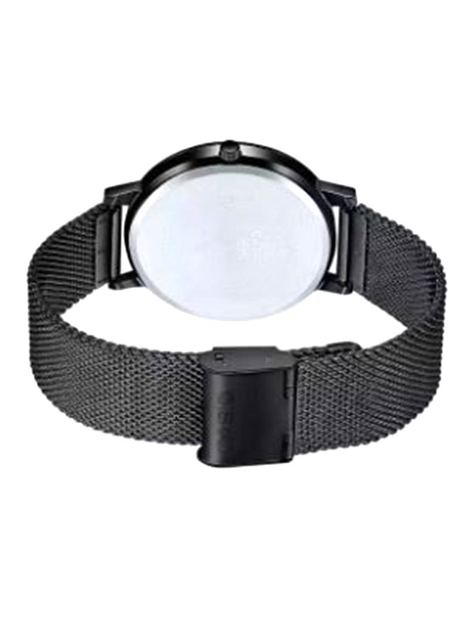 كاسيو ساعة تناظرية من الفولاذ المقاوم للصدأ MTP-B100MB-1EVDF - Image 2