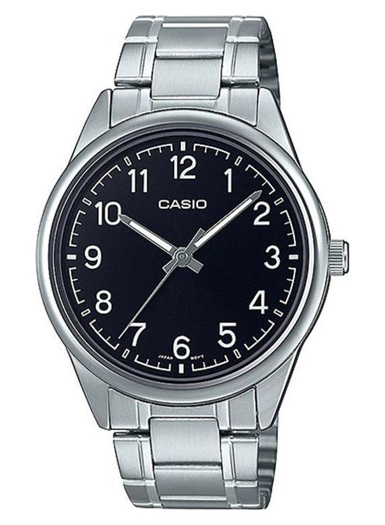 CASIO Men's Stainless Steel Analog Wrist Watch MTP-V005D-1B4UDF - 47 mm - Silver