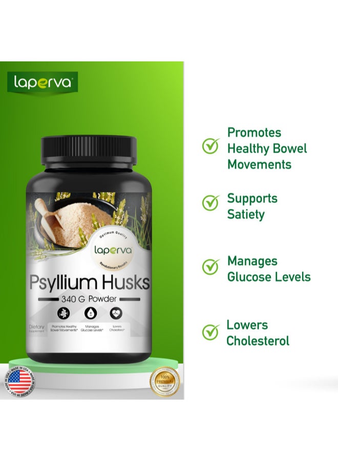 Laperva - Psyllium Husks Powder - 300 gm - Image 1