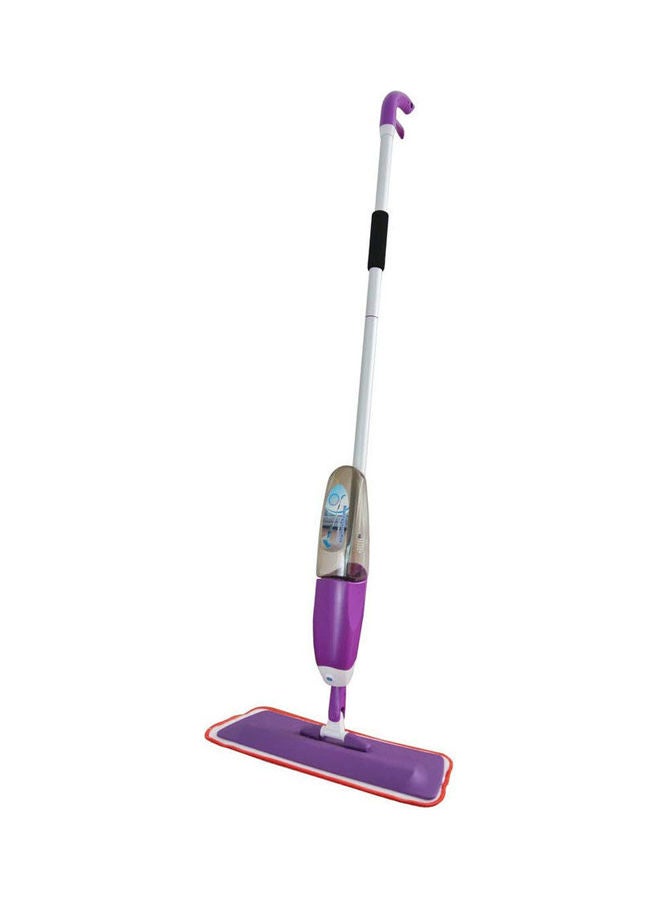 MOB Floor Mop With Spray For Polishing And Sterilizing Ceramic And Marble Purple 700ml - Image 1