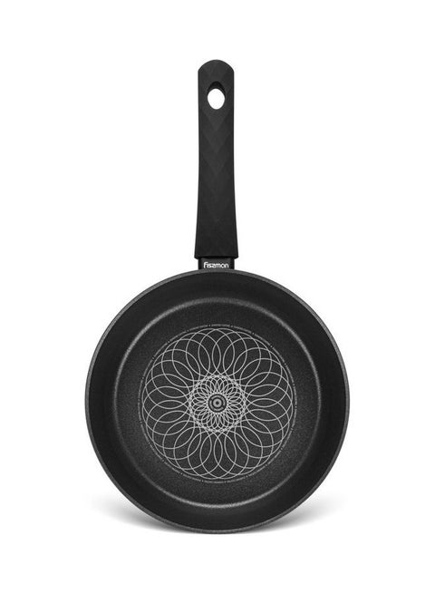 Deep Frying Pan Monique Series Non-Stick Coated Induction Bottom Black 26cm