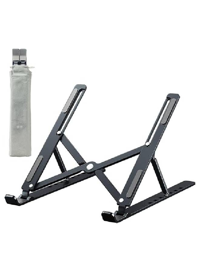Aluminum Laptop Stand Portable Multicolour - Image 4