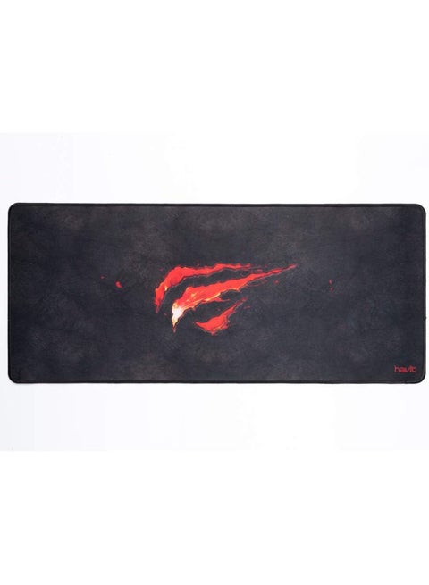 Havit Hv-Mp861 Mousepad With Premium Fine-Mesh & Anti-Slip Rubber Base,700*300*3Mm, Black