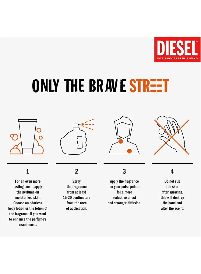 DIESEL - Only The Brave Street  EDT 125ml - Image 1