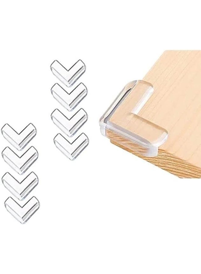 Baby Kid Safety Anti-Crash Table Corner Protector Clear 15.2 x 11.9 x 2.2cm  - Image 1