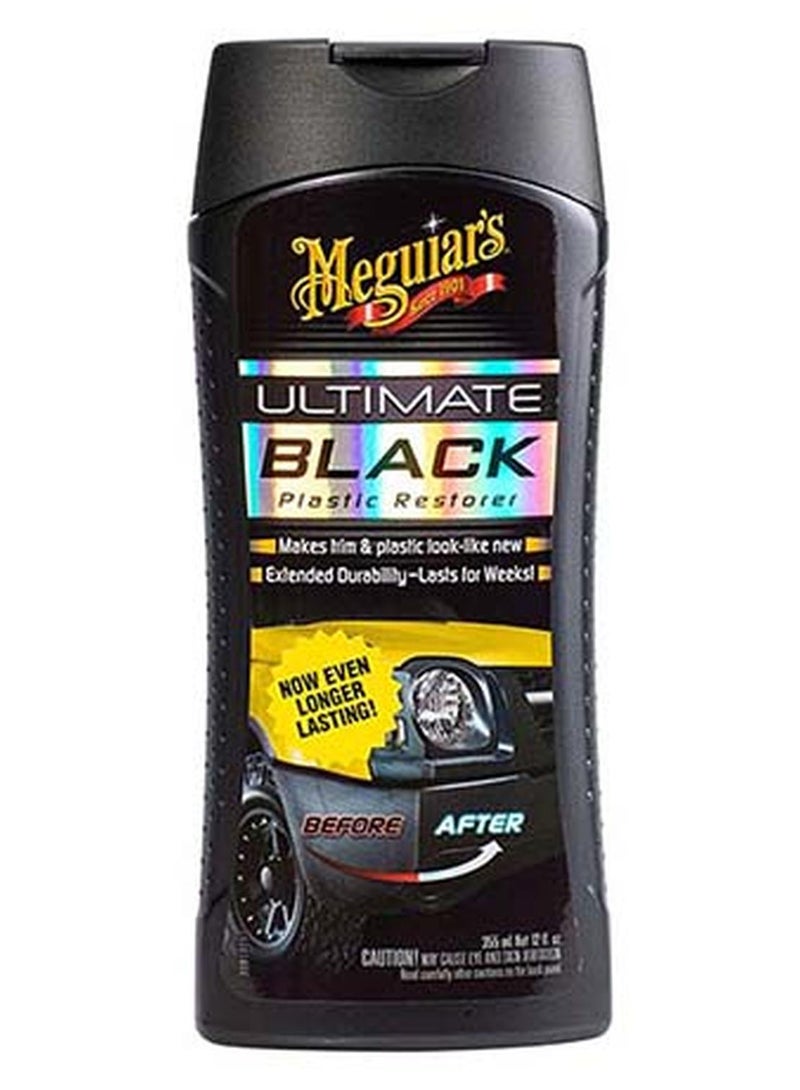 ميجوايرز G15812، 355 مل، مرمم البلاستيك الأسود النهائي، 12 أونصة. - Image 1