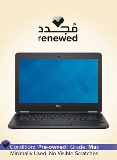 Renewed - Latitude E7270 Ultrabook Laptop With 12-Inch Display, Core i5 Processor/6th Gen/8GB RAM/256GB SSD/Intel HD Graphics 520 English Black