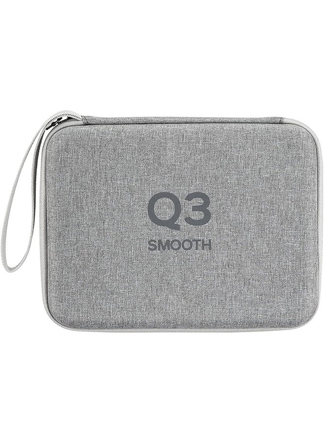 Zhiyun - Smooth Q3 Combo, Handheld 3-Axis Smartphone Gimbal Stabilizer with Grip Tripod LED Fill Light Protective Case Foldable Phone for iPhone & Android Grey - Image 1