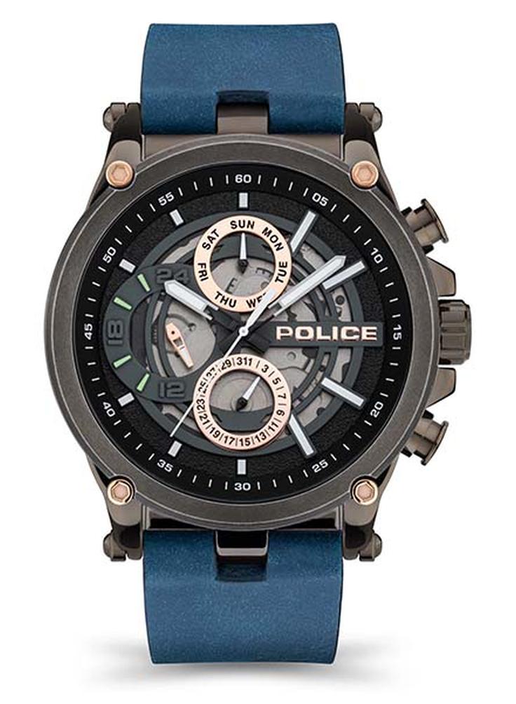 بوليس ساعة يد بسوار جلد كرونوغراف PEWJF2108602 - Image 1