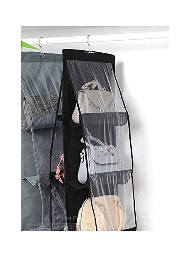 Hanging Purse Organizer For Closet Clear Handbag Organizer For Purses Multicolour - Image 2