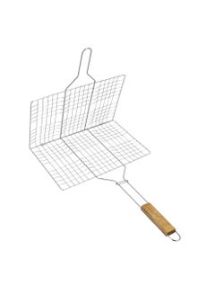 Royalford Bbq Grill Chromium Plated Iron Perfect For Grilling Chicken Fish Meat Vegetables Etc 22 X 34 X 52 Cm Multi Color  - Image 2