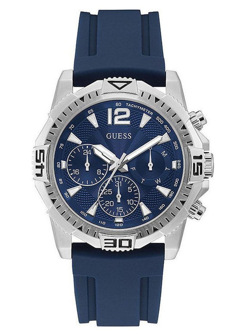 جس ساعة يد كرونوغراف بسوار من السيليكون طراز GW0211G1 للرجال - Image 1