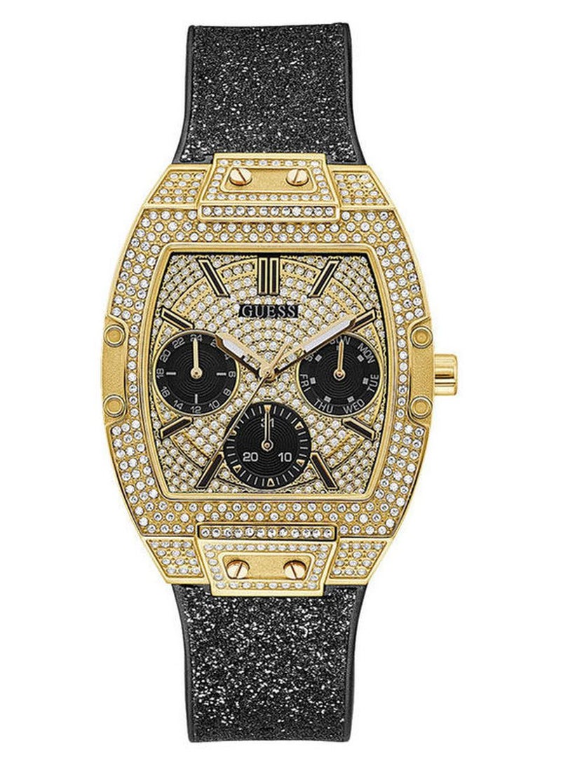 جس ساعة كرونوغراف جلدية Gw0105L2 - Image 1